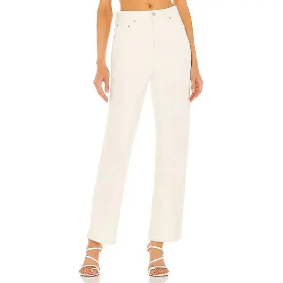 GRLFRND The Amanda Mid Rise Loose Boyfriend Jean in Venice Button Fly Baggy